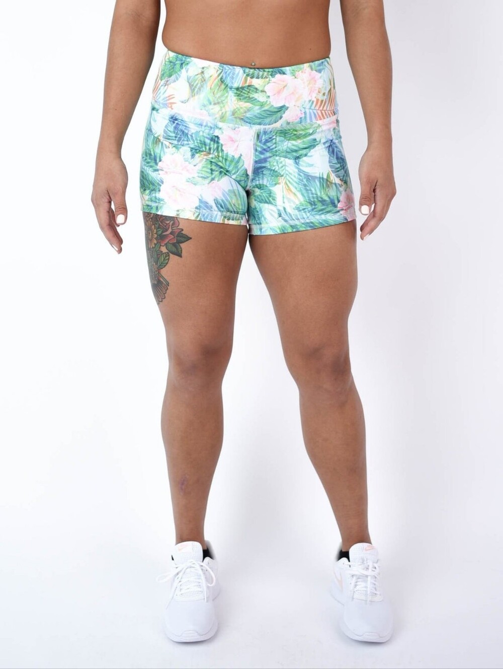 FLEO Hibiscus Shorts (Power High-rise) Size Small